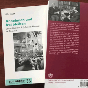 Johannes Hempel Udo Hahn, Buch "Annehmen und freibleiben"